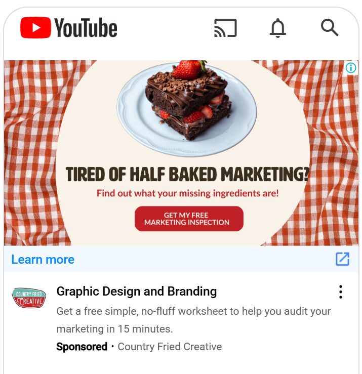 google pmax ad- yt mock up